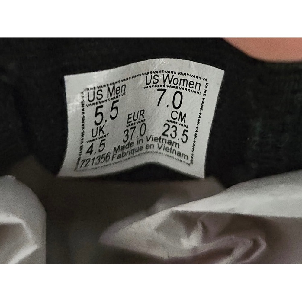 Vans Slip On x The Nightmare Before Christmas Oogie Boogie 2019 Women 7 Men 5.5 - Picture 5 of 15